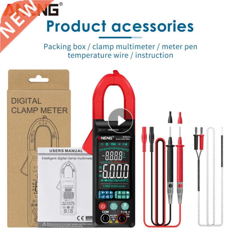 Digital Clamp ANENG ST211 ST170 Meter Multimeter DC/AC 6000图片