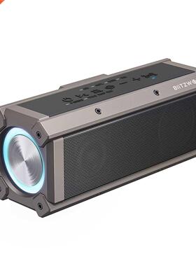 100W bluetooth Speaker Portable Speakers Quad Drivers Dual D