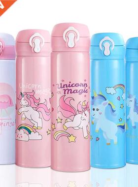 500/350ML Children's Thermos ottle Unicorn Water ottle For