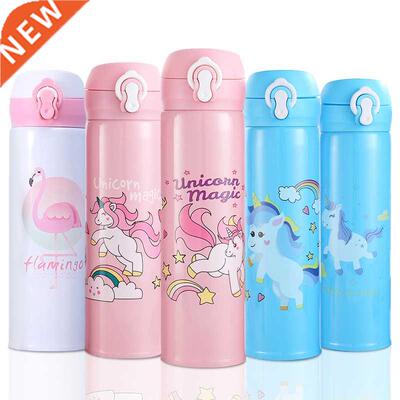 500/350ML Children's Thermos ottle Unicorn Water ottle For