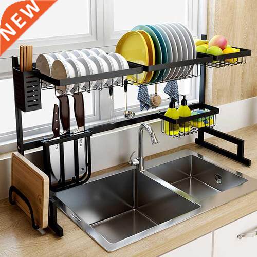 Kitchen rack multi-function sink rack dish rack countertop d