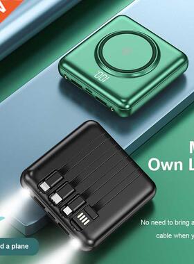 Portable 20000mAh Power Bank Outdoor Wireless Charger Phone