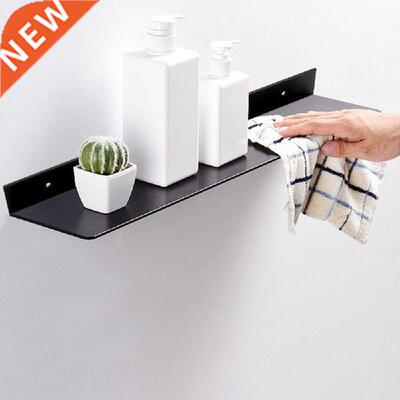Storage Rack Black Kitchen Wall Shelf 0-60cm Bathroom