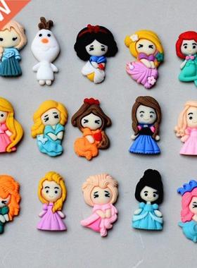 10cs Cute Catoon incess Flat Back esin Cabochons S