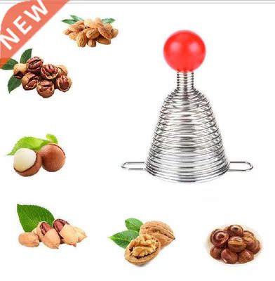 1PC Hot Stainless Nut Cracker Walnut Device Food Grade