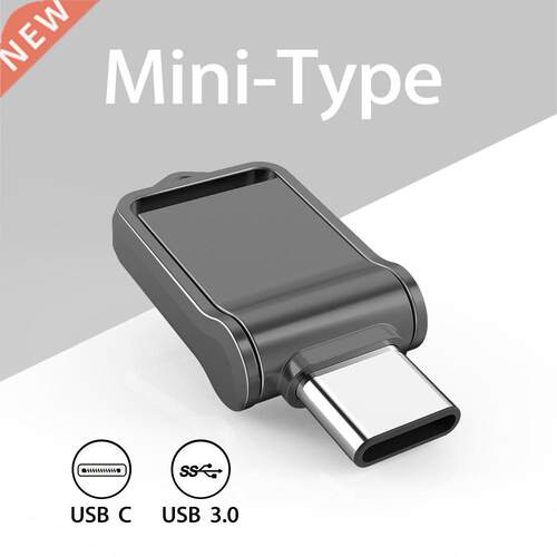TOPESEL32GB 64GB 128GB OTG Type C USB 3.0 Flash Drive Mini E