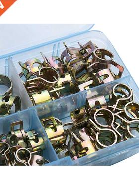 75Pcs/set 6-10mm Spring Fuel Oil Water CPU Hose Clip Pipe Tu