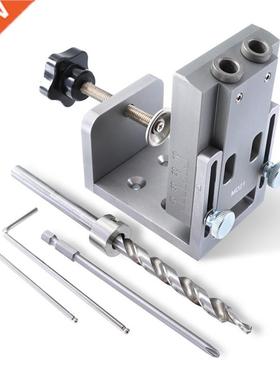 15° Pocket Hole Drill Guide Dowel Jig Oblique Hole Locat