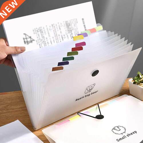 A4 Expanding File Folder Document Inve Holder School Stat