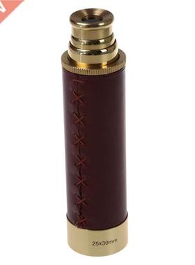 NEW Pocket telescope Brass 25x0 binoculars Monocular Teles