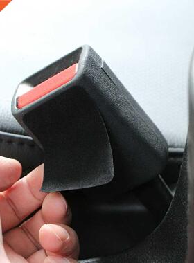 Carmlla 2Pcs/Set Black Auto Car Safety Belt Buckle Ant-col