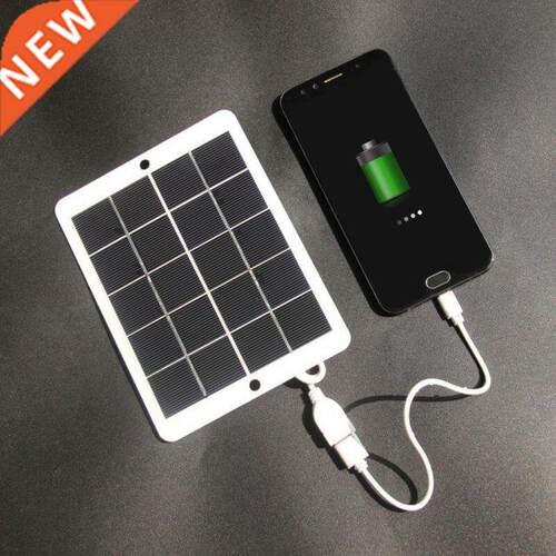 USB Solar Panel Outdoor Portable USB 5V Mini Solar Charger P