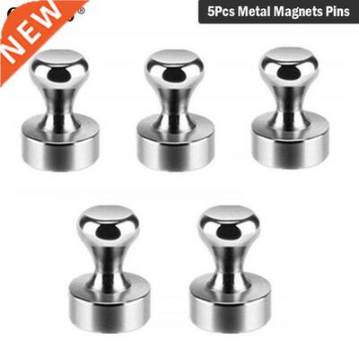 5 Pcs Metal Pu Pin Magnets Neodymium Rare Earth Magnets Fo