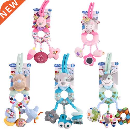 0-12 Months Baby Rattle Toys Newborn Cartoon Animal Infant T