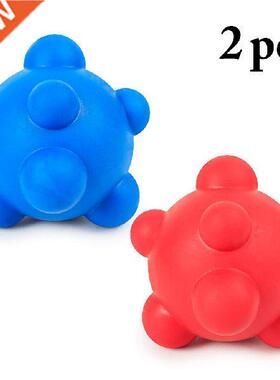 2pcs Dog Ball Bite Resistant Cat Dog Chew Toy Pet Toy