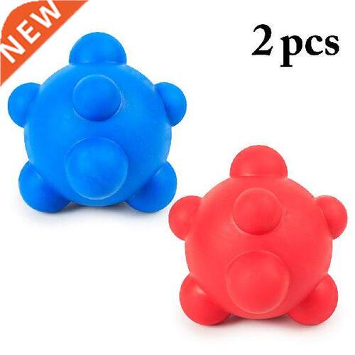 2pcs Dog Ball Bite Resistant Cat Dog Chew Toy Pet Toy