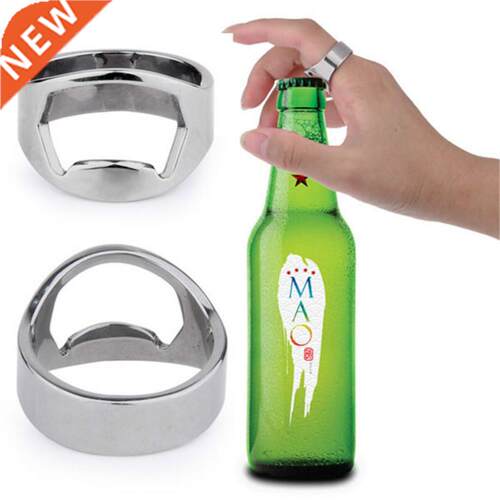 1 Pcs ainless eel Ring Opener Multi-function Mini Bottle
