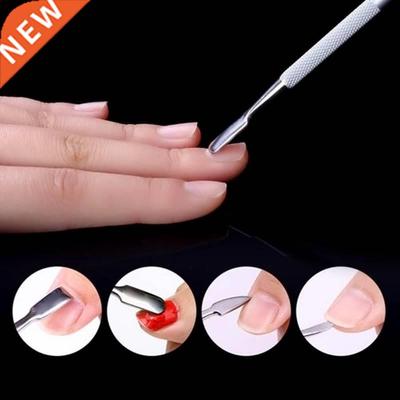 Cuticle Pusher Cutter Nail Peeler Scraper Professional