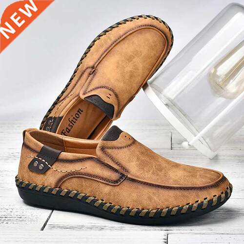 Men Casual Shoes Loafers Sneakers 2022 New Men Fashion Leath