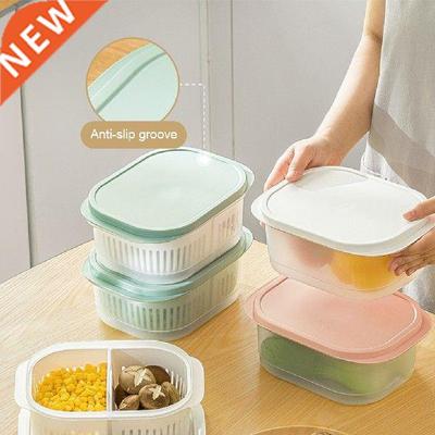 Refrigerator Organizer Kitchen Stackable Fruit Washing