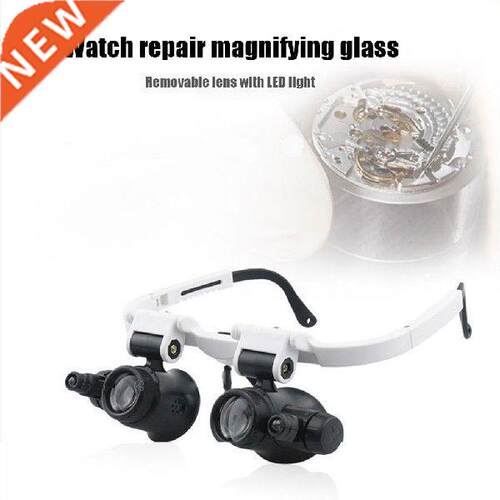 Magnifying Glasses with LED Light Head Mount Hands Free