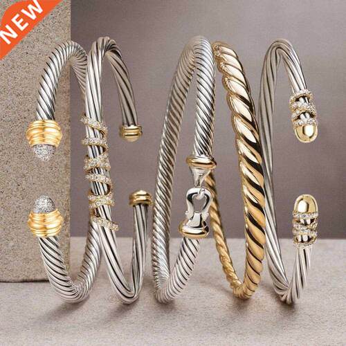 missvikki Original design Stackable Bangle For Women Bridal