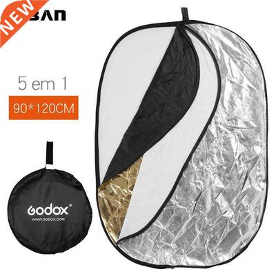 Free tracking Godox 5 in1 Reflector 90 120cm oval shape