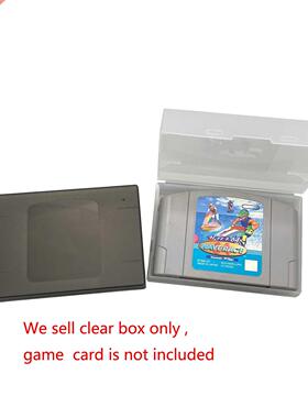 10 PCS a lot Transparent Storage Box Protector box for N64 C