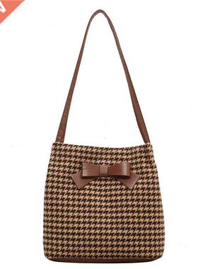 High Sense Niche Bucket Bag Women's Autumn and Winter High-c