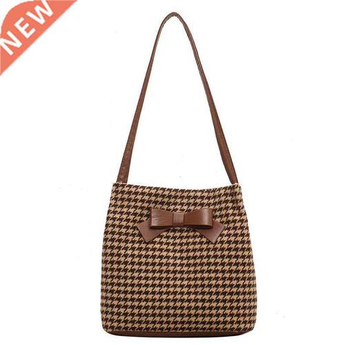 High Sense Niche Bucket Bag Women's Autumn and Winter High-c