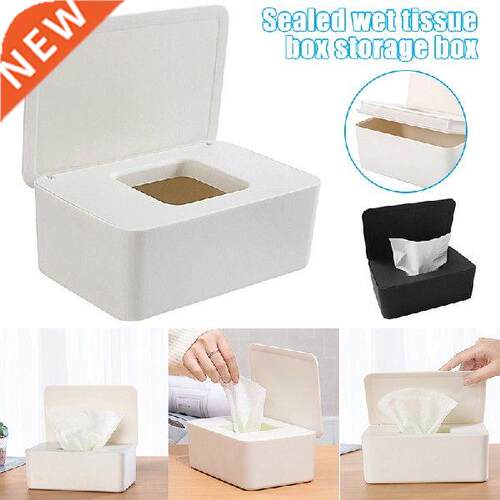 Dustproof Tissue Storage Box Case Wet Wipes Dispenser