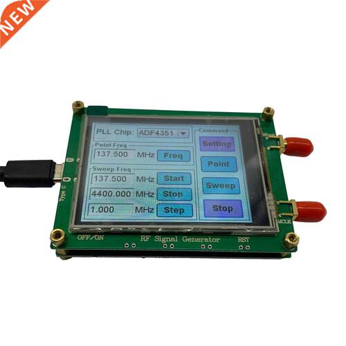 ADF4351 Portable Mn RF Sweep Sgnal Source Professonal Fr