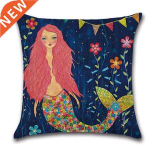 2pcs/set Cute Girl Series Pillow Case Home Textile Cartoon