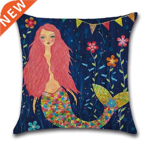 2pcs/set Cute Girl Series Pillow Case Home Textile Cartoon