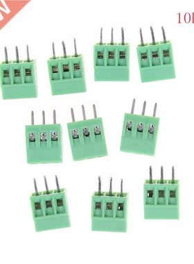 10Pcs 5mm 3Pins 3P PCB 150V 6A DG128 KF128 KF128-3P Screw T