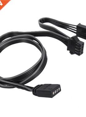 12V 4Pin RGB Connector Cable 60cm PC Case Fan LED Strip Exte