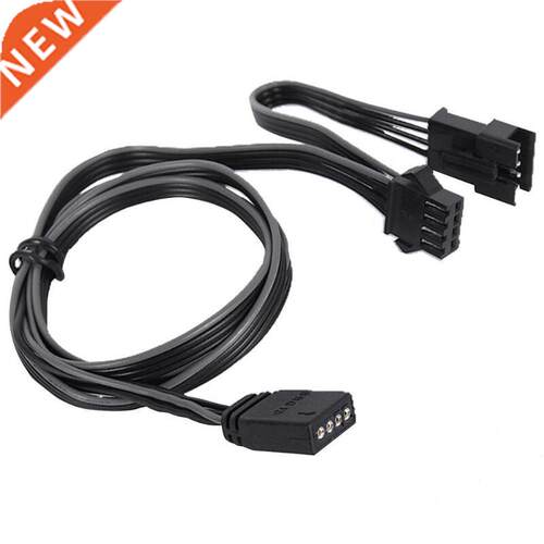12V 4Pin RGB Connector Cable 60cm PC Case Fan LED Strip Exte