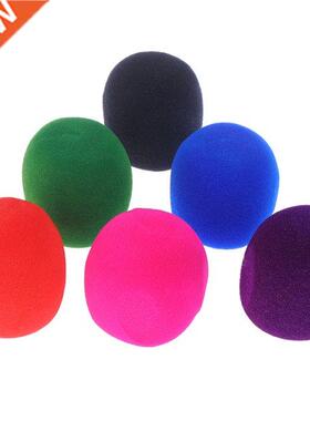 5pcs Handheld Stage Mic Cover Ball Shape Microphone Windscre