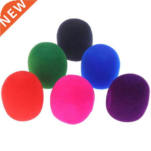 5pcs Handheld Stage Mic Cover Ball Shape Microphone Windscre