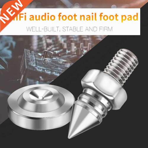 4Pcs HiFi Audio Foot Spike Stainless Steel CD Amplifier Spea
