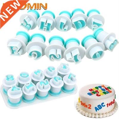 HOOMIN 10 26 pcs/set Cookie Mould Plunger Cutter Capital