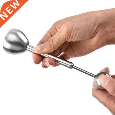 Stainless Steel Boiled Egg Topper Shell Top Kitchen Tool