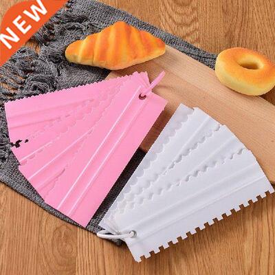 4Pcs/Set Cream Scraper Plastic Lengthened Butter Spatula