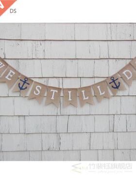 custom Sign We Still Do Vow Renewal burlap Banners Anniversa