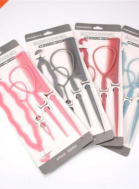 4pcs/set Magic Hair Braiding Twist Curler Styling Set Hairpi