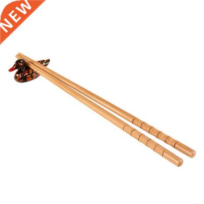 2pcs/set Bamboo Chopsticks Sushi Non-slip Food Stick Chopsti