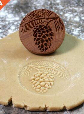 Cookie Mold Cutter Wooden Gingerbread Cookie Cutter Mold