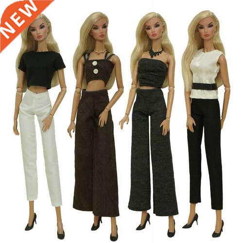 Office Lady Fashion Doll Clothes Set for Barbie Doll Outfits