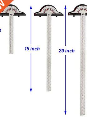 Wood workers Edge Rule Ecient Protractor Angle