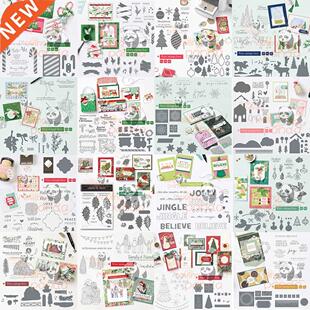 New Arrival Christmas Metal Cutting Dies And Stamps For Diy